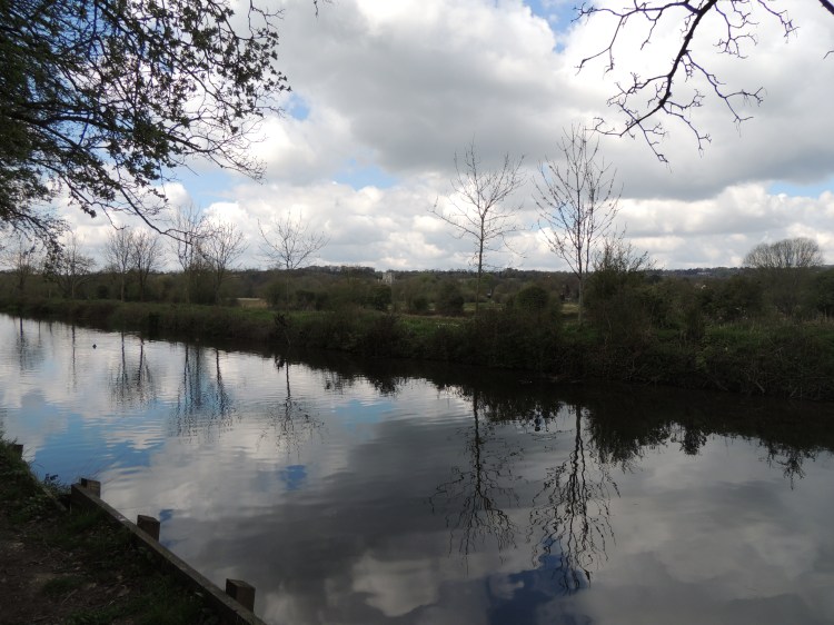 Looking across to St Cross