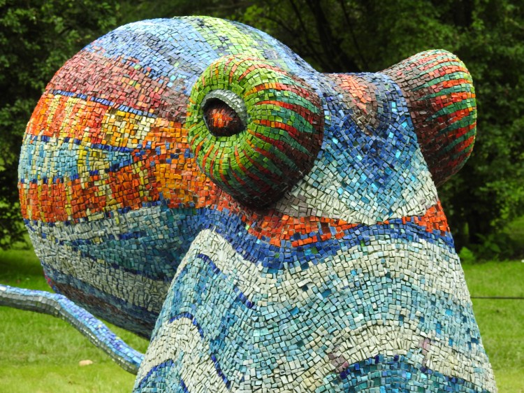 Mosaic Octopus by Marialuisa Tadei