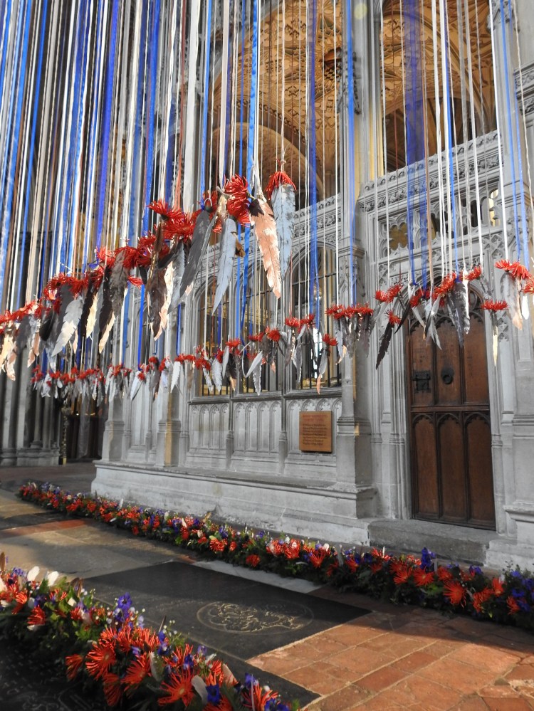 A rare moment with no-one in shot