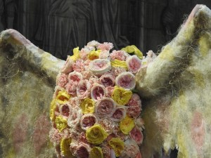 Pink &amp; Yellow in Winchester Cathedral