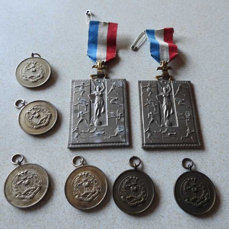 Dad's Army running medals